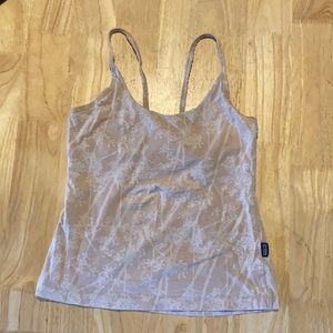 Patagonia tank with built-in bra